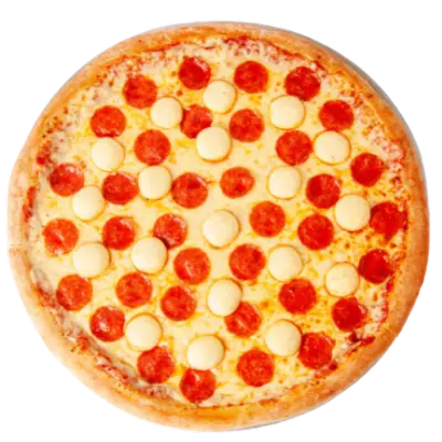 cream cheese pepperoni pizza