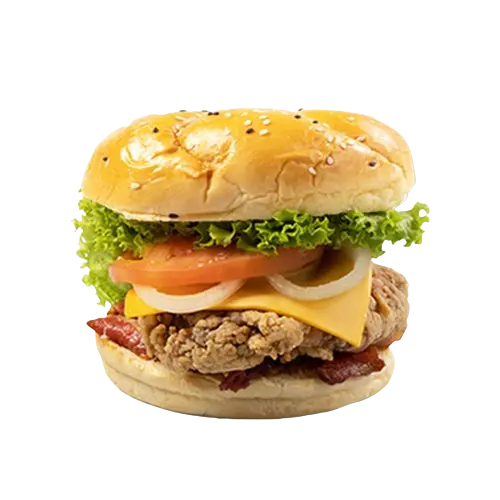 regular chicken sandwich with bacon